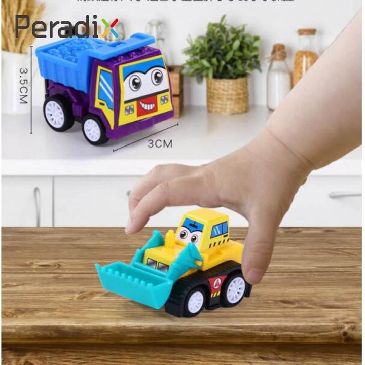 Set    Mini Gift For Boy Construction  Car Set Truck Toy  Model 6 Types
