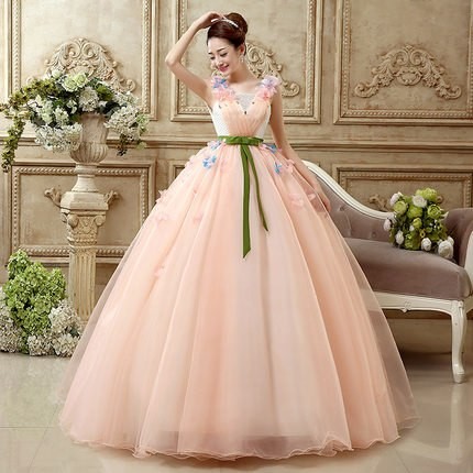 Light Pink Sweet 16 Dresses
