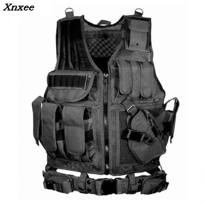 unloading tactical men combat vest tactical army m