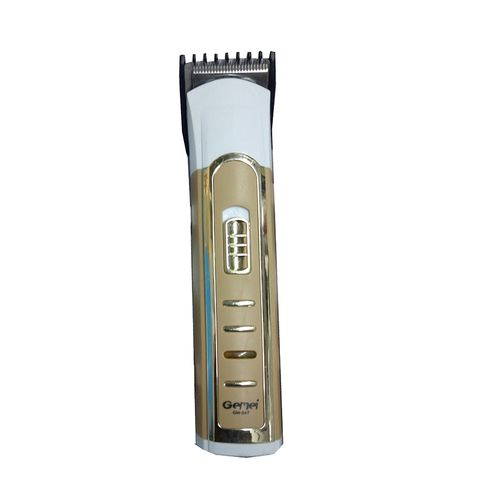 GEMEI Rechargeable Shaver - White &amp; Gold