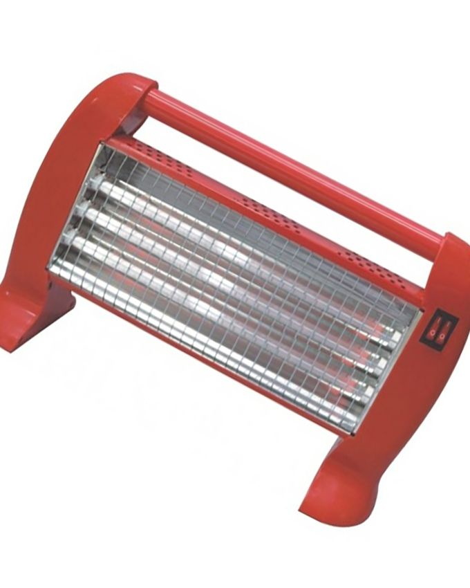 Premier Room Heater - Red- 4 heating HALOGEN tubes- 1600 watts