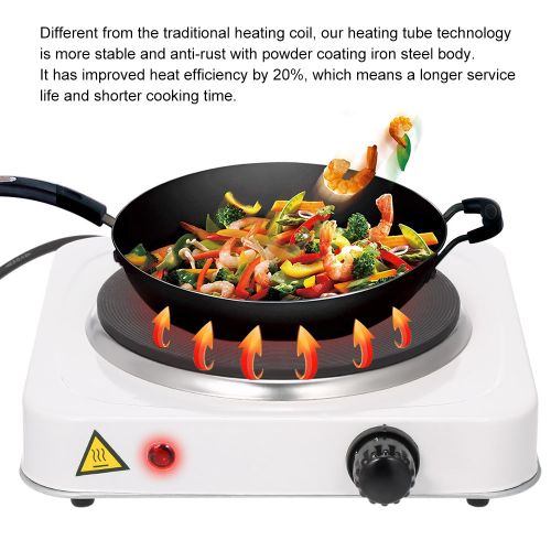 single hot plate cooker electric . Table top. 1000w