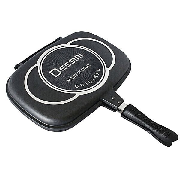 Dessini double grill pan 36 centimtres