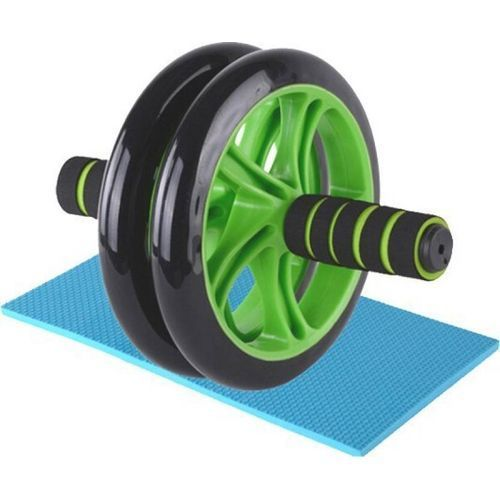 AB Wheel Abs Roller Workout Arm And Waist Fitness Exerciser Wheel (Free Knee Mat)