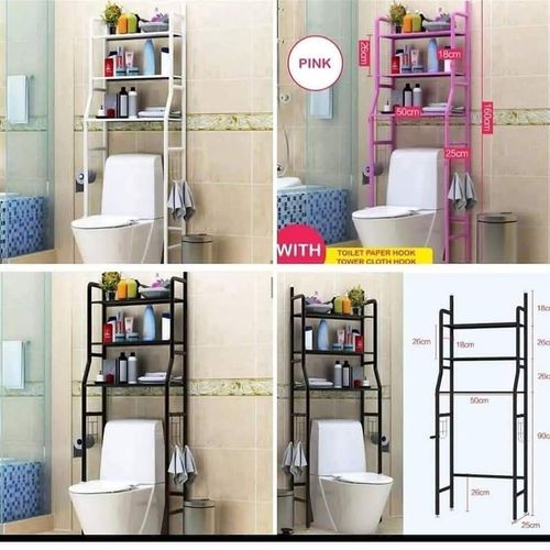 Fashion 3 Tiers Bathroom And Toilet Organizer Shelves