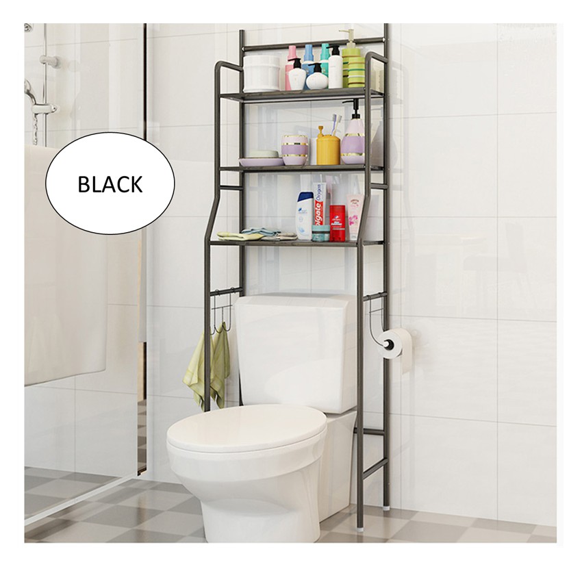Fashion 3 Tiers Bathroom And Toilet Organizer Shelves
