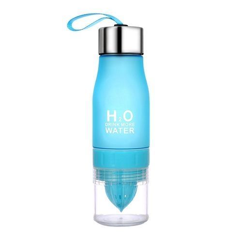 H2O Drink More Water Drinking water Bottle- lemon/ fruit infusion bottle- 600 ml