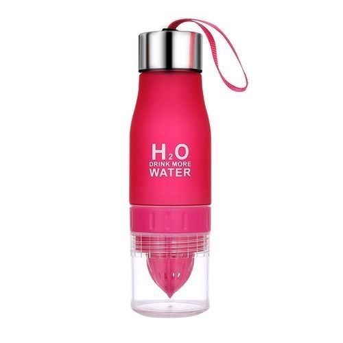 H2O Drink More Water Drinking water Bottle- lemon/ fruit infusion bottle- 600 ml