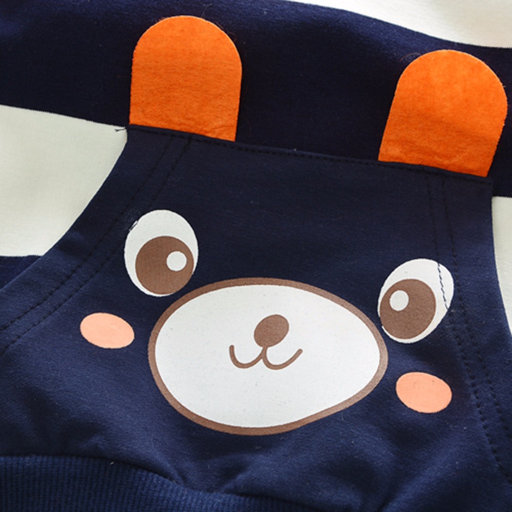 High quality Bear Kids Clothes Baby Clothing Set Toddler Boy Boutique Kids Costume suits