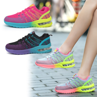 2021 High quality Women's Sneakers Breathable Cushioning Casual Shoes Basket Femme Platform Shoes  Female Footwear
