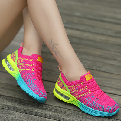 2021 High quality Women's Sneakers Breathable Cushioning Casual Shoes Basket Femme Platform Shoes  Female Footwear