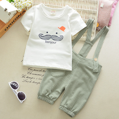 2021 High quality Baby Boy Clothing Sets Summer  Newborn Boys Clothes Set Bebe Clothing Set Shirt Pants Infant Clothes