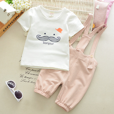 2021 High quality Baby Boy Clothing Sets Summer  Newborn Boys Clothes Set Bebe Clothing Set Shirt Pants Infant Clothes