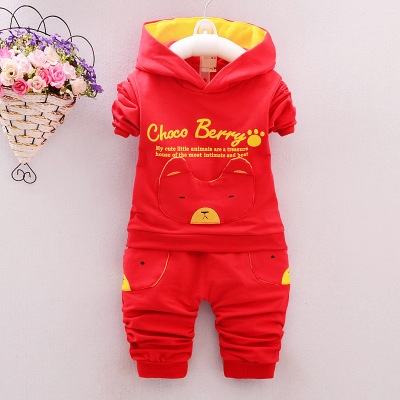 High quality Newborn Baby Boy Clothes Cartoon Tops T-shirt Long Sleeve   Pants Casual 2pcs Outfits Clothing Set