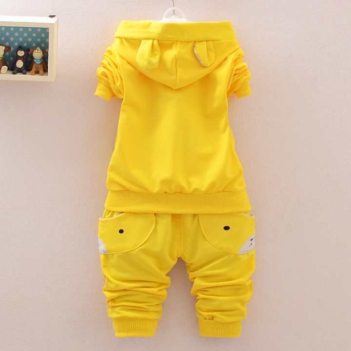 High quality Newborn Baby Boy Clothes Cartoon Tops T-shirt Long Sleeve   Pants Casual 2pcs Outfits Clothing Set