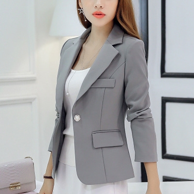 2021 High quality Long-sleeved Slim Women Blazers Jackets Women Suit Korean Version  Ladies Blazer