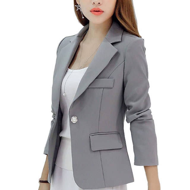 2021 High quality Long-sleeved Slim Women Blazers Jackets Women Suit Korean Version  Ladies Blazer