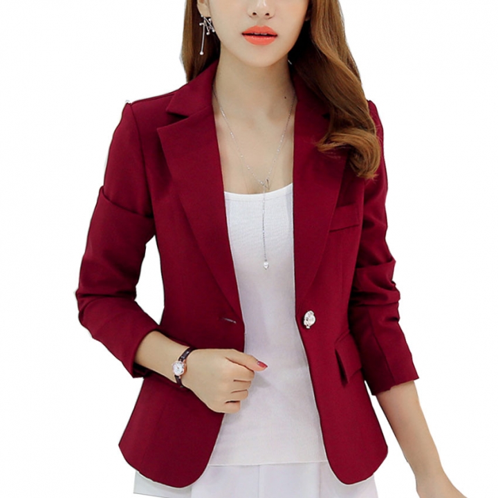 2021 High quality Long-sleeved Slim Women Blazers Jackets Women Suit Korean Version  Ladies Blazer