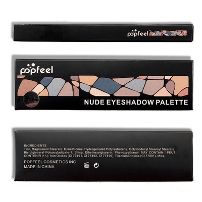 2021 High quality Fashion 12 Color Shimmer Nature Glow Eyeshadow Palette Makeup Cosmetics Nude Eye Shadow powder Matte