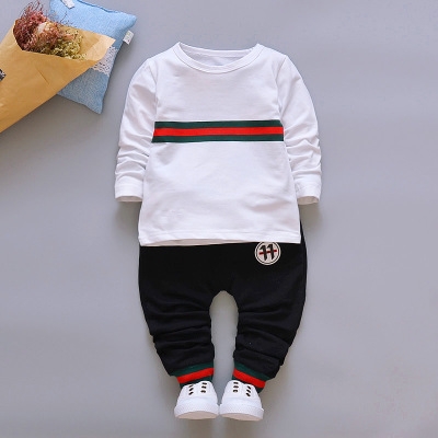 High quality Children's clothing suit Cotton products for Boys Three-piece set Spring and autumn Kids sets