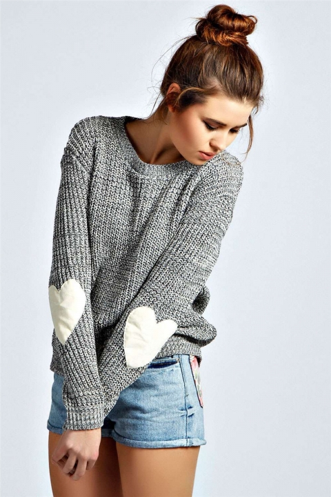 High quality Hot Sweater ladies korea lace up knitted women sweaters and pullovers loose winter sweater