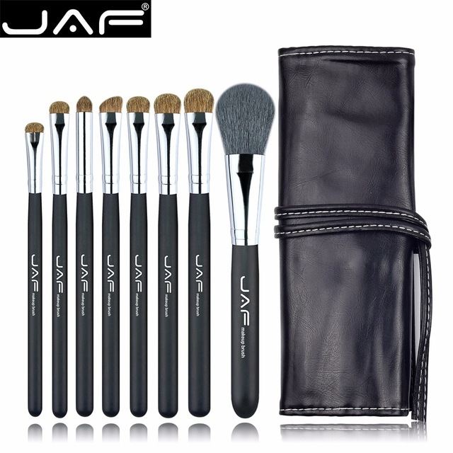 2021 High quality JAF 8PCS/SET Make Up Brush Set Professional Powder Foundation Cosmetic Blending Makeup Brushes Tools