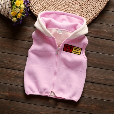 High quality Winter Baby Clothes Set Long Sleeve Fleece Cartoon Boys Tops Vest  velvet Pants 3pcs Thick Warm Suit