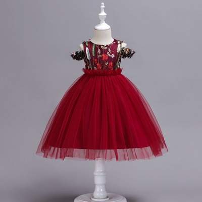 2021 High quality Kids Dresses For Girls Party Dress Summer Dress Elegant Children Clothing Cosplay Dresses
