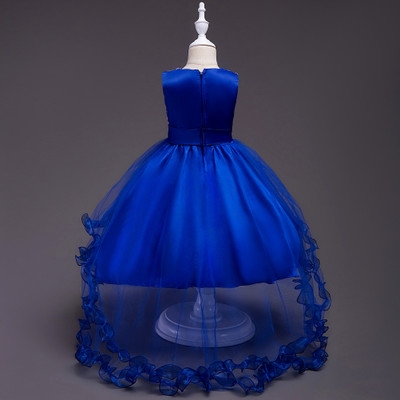 High quality Summer Kids Formal Dress For Girls Clothes Flower Pageant Birthday Party Princess Dress Girl Clothes