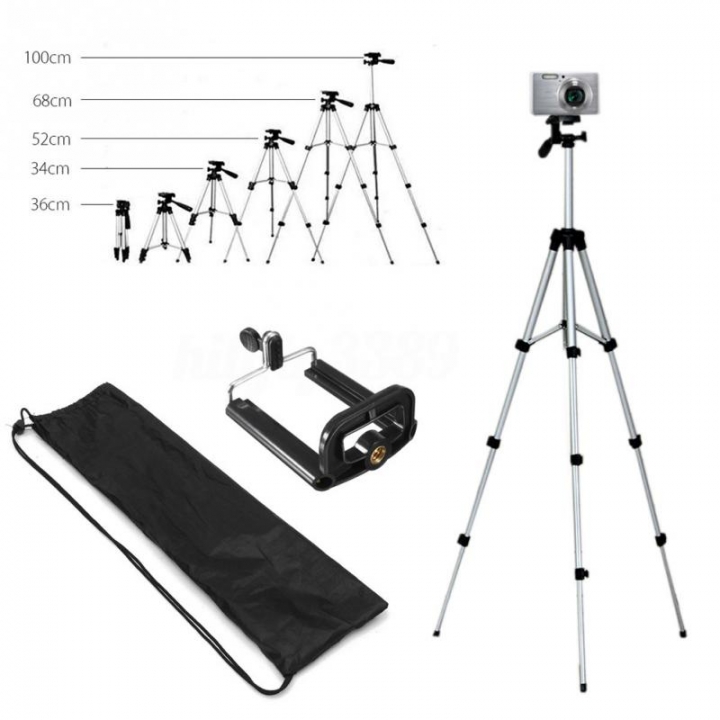 Aluminum Professional Telescopic Camera Tripod Stand Holder For Digital Camera Camcorder Tripod