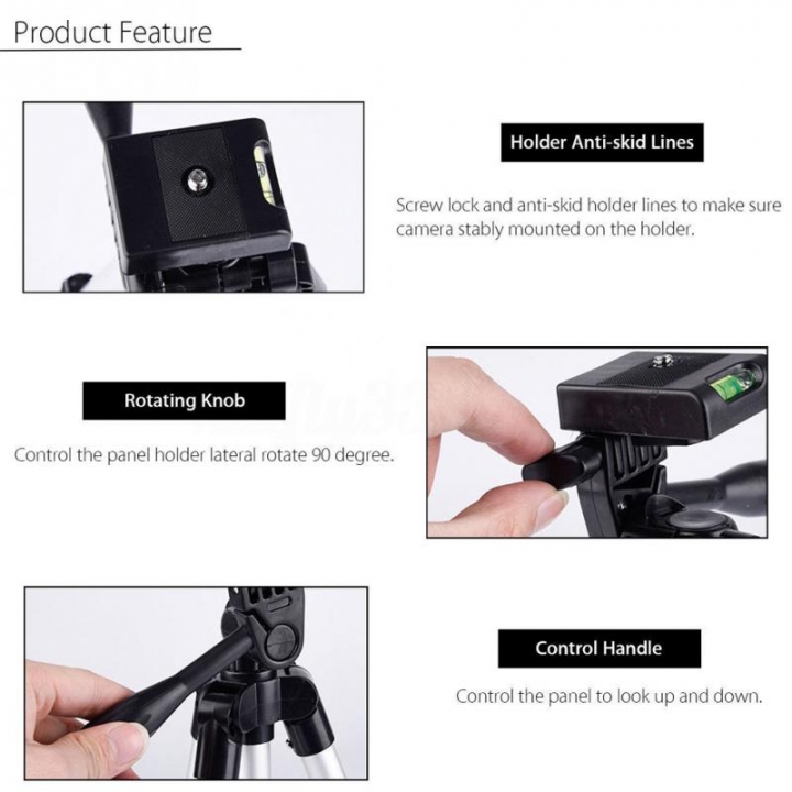 Aluminum Professional Telescopic Camera Tripod Stand Holder For Digital Camera Camcorder Tripod