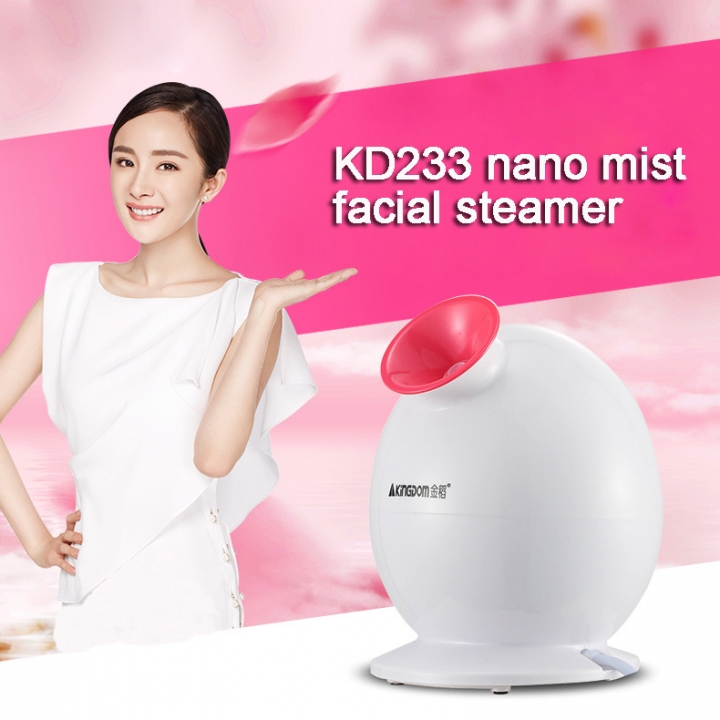 2021 High quality Hot steaming Facial Face Steamer Deep Pores Cleanser Mist Ion Sprayer Spa Skin