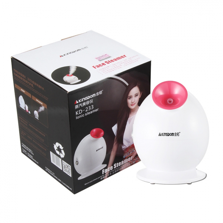 2021 High quality Hot steaming Facial Face Steamer Deep Pores Cleanser Mist Ion Sprayer Spa Skin