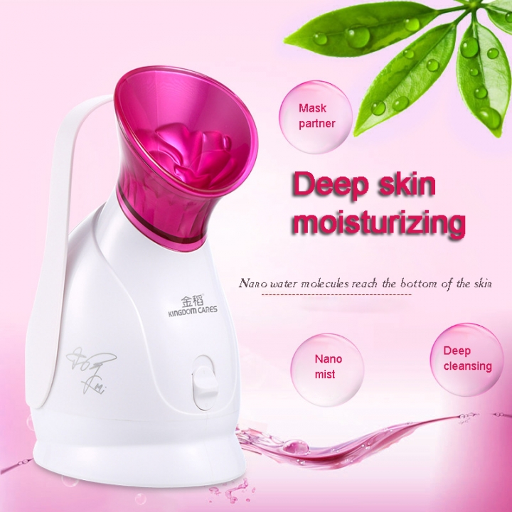 2021 High quality Face Sauna Ion Vapour Facial Steamer Ozone thermal Sprayer Vaporiz er Beauty Salon Spa Skin
