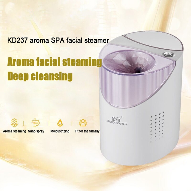 2021 High quality Deep Cleaning Facial Cleaner Steaming Herbal Vaporizer Aroma Steamer Aromatherapy Essential Oil