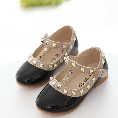 2021 High quality Comfy kids Baby Leather shoes child girls sandals shoes for girls leather princess shoe