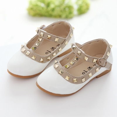 2021 High quality Comfy kids Baby Leather shoes child girls sandals shoes for girls leather princess shoe