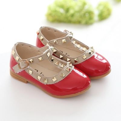 2021 High quality Comfy kids Baby Leather shoes child girls sandals shoes for girls leather princess shoe