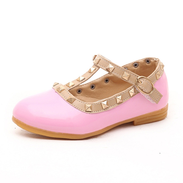 2021 High quality Comfy kids Baby Leather shoes child girls sandals shoes for girls leather princess shoe