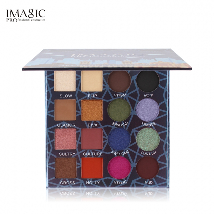 2021 High quality IMAGIC Eye shadow Pallete Makeup 16 Colors Waterproof Eyeshadow Professional Cosmetics