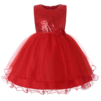 2021 High quality Summer Flower Girl Dress Ball Gowns Kids Dresses For Girls Party Princess Girl Birthday Dress