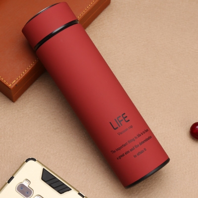2021 High quality 500ml Portable Vacuum Flasks Insulation Cup Thermal Bottle For Tea Women Thermocup