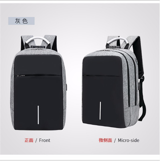 High quality Men Women Casual Backpack Laptop Notebook Backpack USB Charging Travel School Shoulder Bag