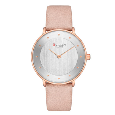 2021 High quality CURREN Watches For Women Ladies Dress Quartz Genuine Leather Wrist Watch Simple Classic Female Clock