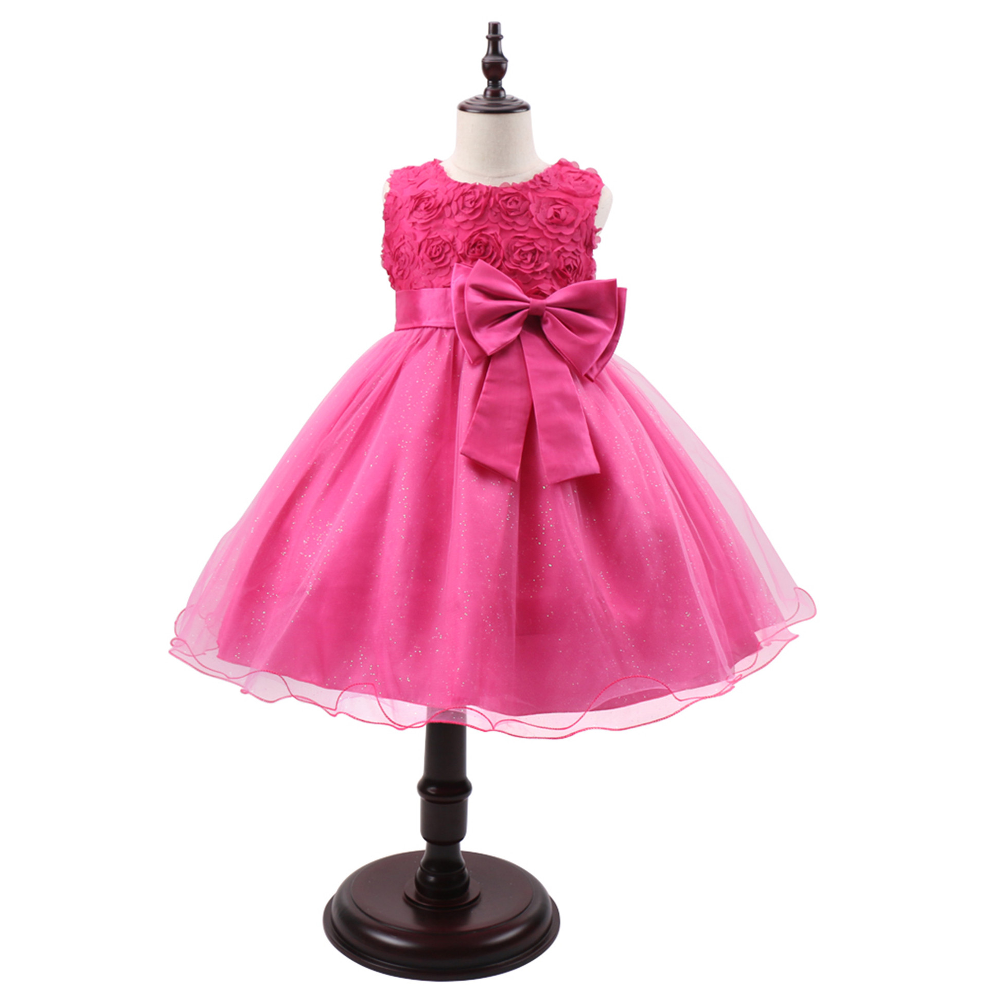 High quality Summer Dress for Children Flower Girls Dress Party Wedding Dress Elegent Princess Vestidos