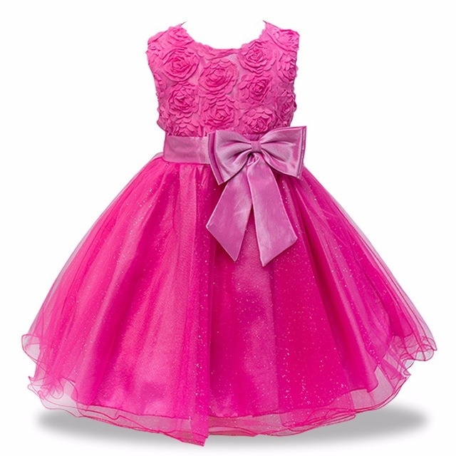 High quality Summer Dress for Children Flower Girls Dress Party Wedding Dress Elegent Princess Vestidos