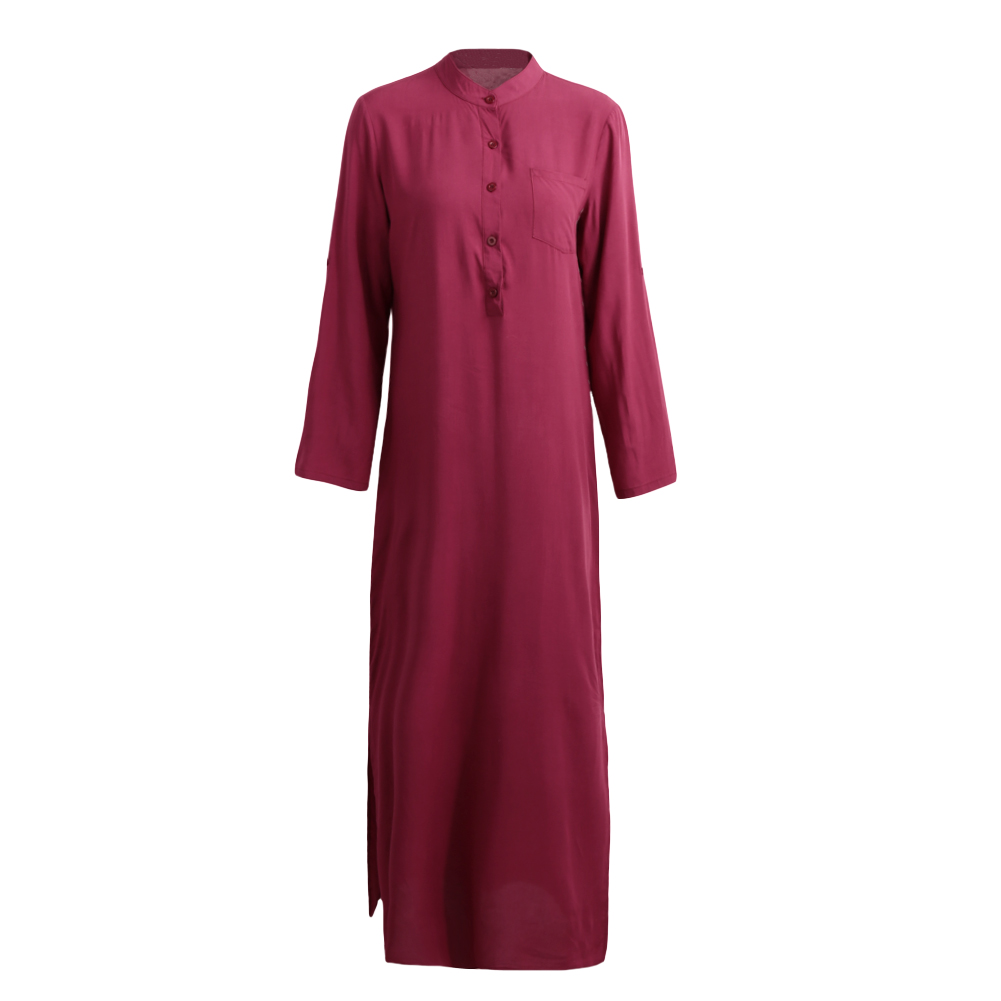 2021 High quality 5XL Plus Size Spring Fashion Women Sexy Casual Shirt Dress Long Sleeve Deep V Neck Split Long Dress