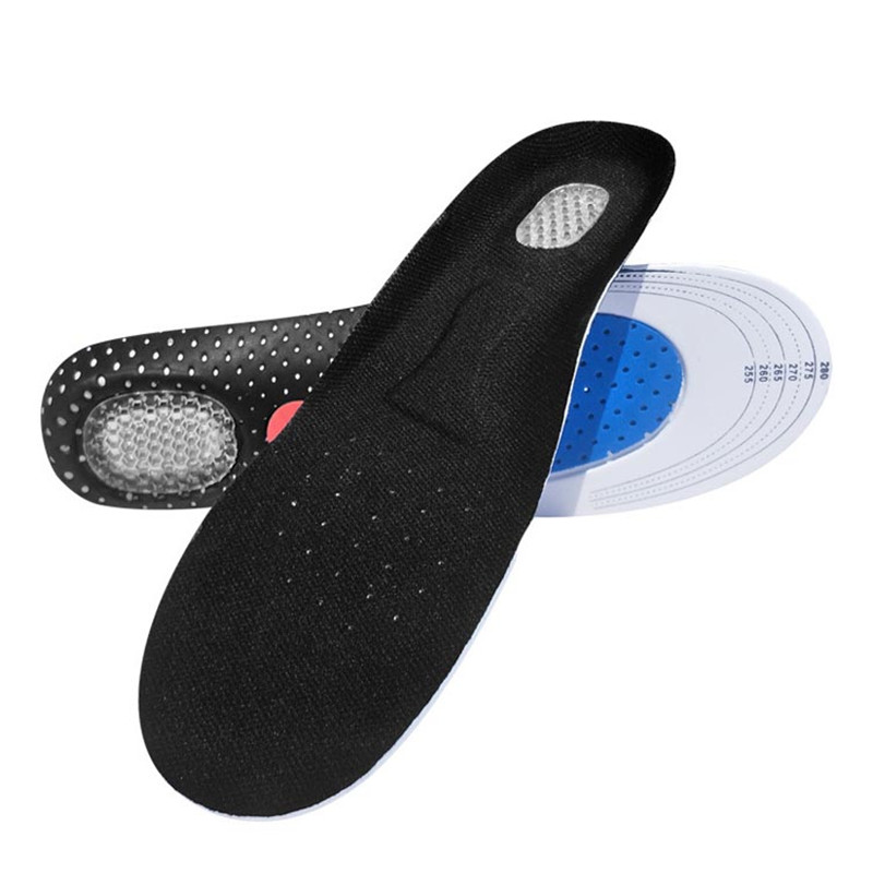 2021 High quality 10 pair Sports Insoles Men's Silicone Shock Absorbent Military Training Insoles Deodorant Shoe Care