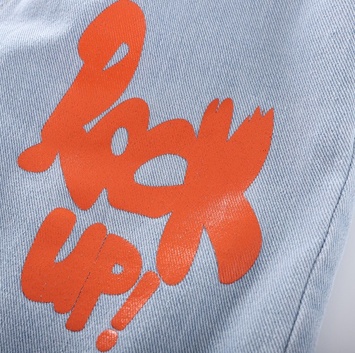 High quality Fashion Children Clothing Summer Boys Clothes Casual Print T-shirt Jeans Shorts 2pc Outfit Suits