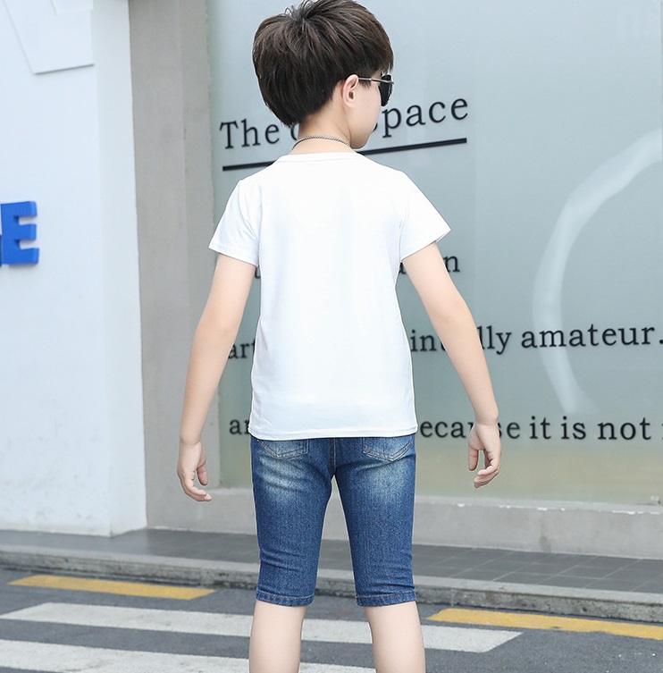 High quality Kids Tracksuit For Boys Clothing Sets Summer Teen Boys Clothes Casual Sport Suits 2pcs Outfit